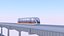 Conceito de trem monotrilho 2023 III