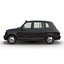 london cabs 3d model