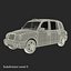 london cabs 3d model