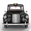 london cabs 3d model