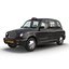 london cabs 3d model