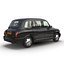 london cabs 3d model