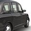 london cabs 3d model