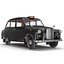 london cabs 3d model