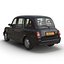 london cabs 3d model
