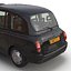 london cabs 3d model