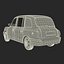 london cabs 3d model