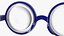 Blue Nerd Glasses