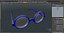 Blue Nerd Glasses