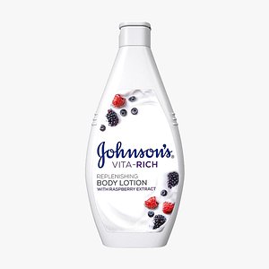 Johnsons Vita-Rich Raspberry Extract Body Lotion