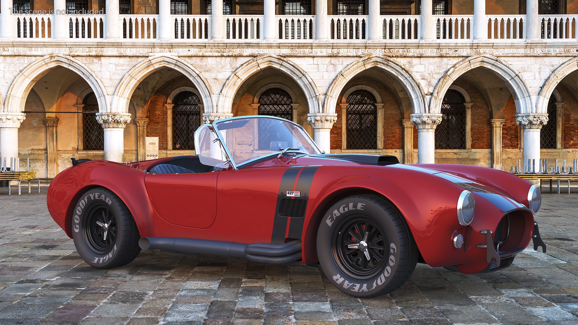 3D Racing Cobra Shelby 1965 Rigged - TurboSquid 2279341