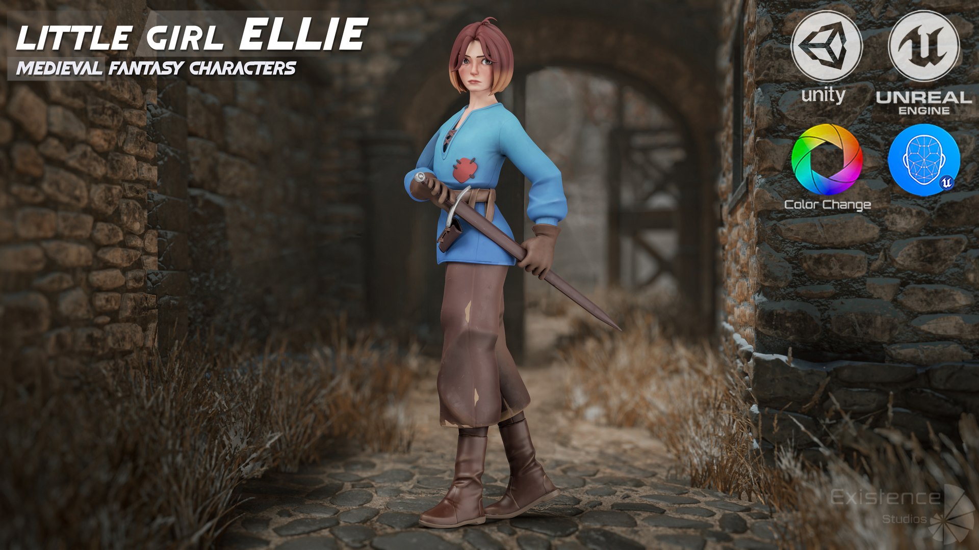 3D Little Girl Ellie - Stylized Young Heroine - Medieval Adventure Character - 65 model https://p.turbosquid.com/ts-thumb/p9/V6JDfn/VH/1unrealunity/jpg/1746521191/1920x1080/fit_q87/407d5fb65eb95d1cc2f3a57642c3faaabe6b34e4/1unrealunity.jpg
