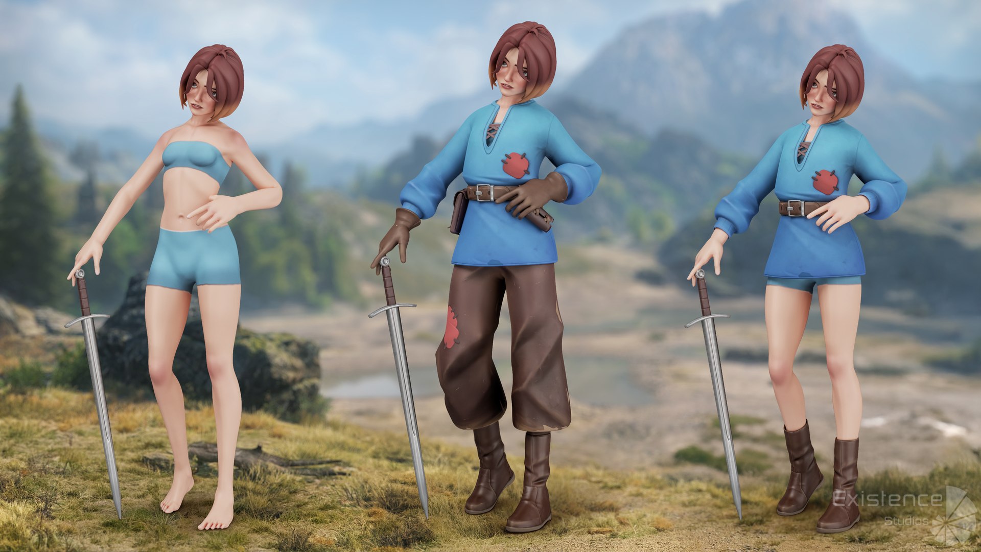 3D Little Girl Ellie - Stylized Young Heroine - Medieval Adventure Character - 65 model https://p.turbosquid.com/ts-thumb/p9/V6JDfn/fB/5/jpg/1746521194/1920x1080/fit_q87/cfdf41f42be718fbaefcf7ab289f253332fbc5d4/5.jpg