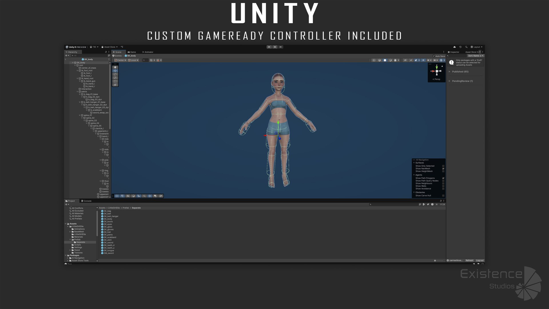 3D Little Girl Ellie - Stylized Young Heroine - Medieval Adventure Character - 65 model https://p.turbosquid.com/ts-thumb/p9/V6JDfn/w6/unity_07/jpg/1746521217/1920x1080/fit_q87/f3b69bd151ec87d3e6fe9181c876d2eb0c338132/unity_07.jpg