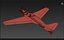 Concept d'avion futuriste de science-fiction 01