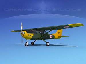 3D model propellers cessna t-41 mescalero