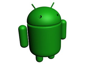 android mascot droid 3d model