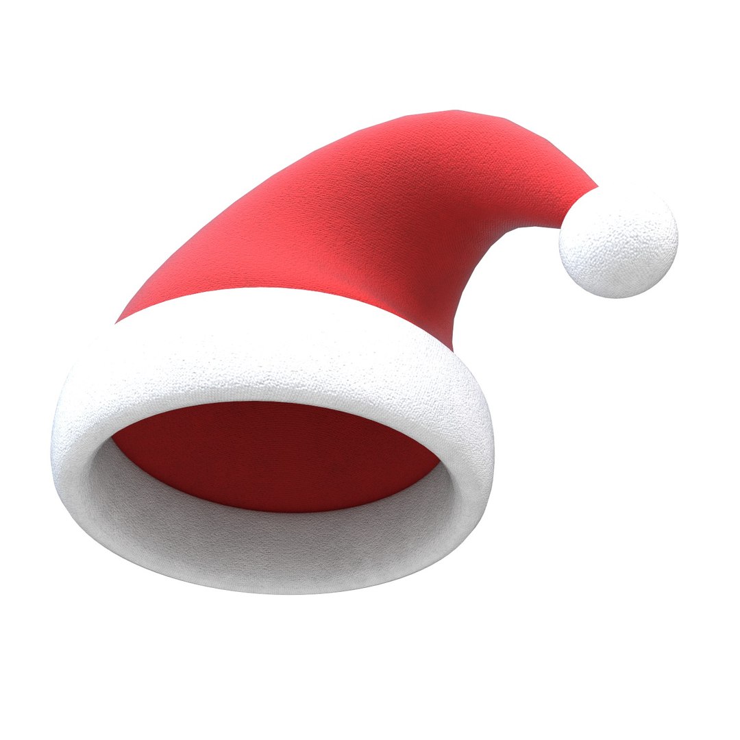 Christmas Santa Claus Hat Model - TurboSquid 1666928