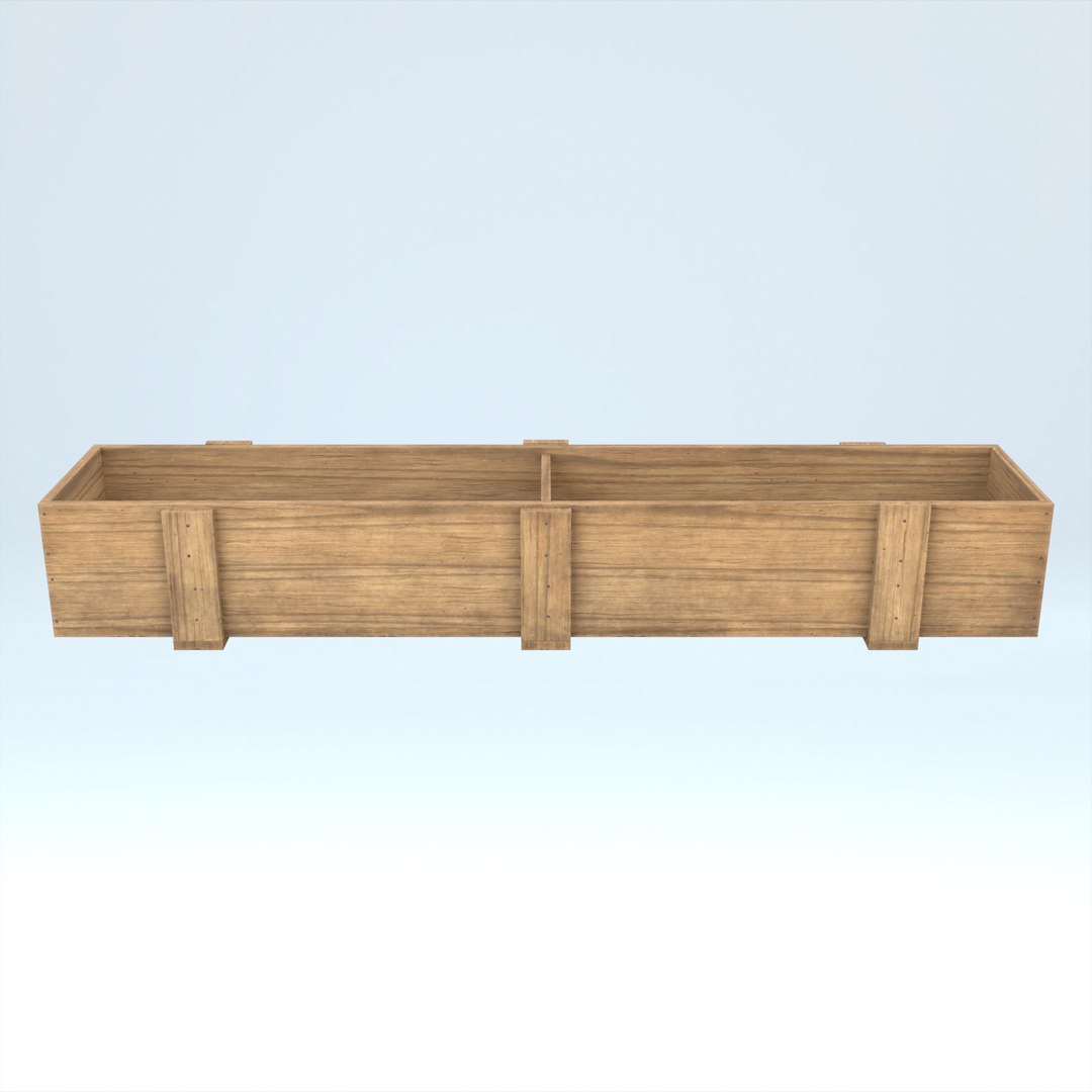 Wooden Trough 3D https://p.turbosquid.com/ts-thumb/p9/svBMiu/lO/1_front/jpg/1754423780/1920x1080/fit_q87/40466eefcb5cfc048a53557f8ab4e542782d859c/1_front.jpg