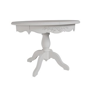 3D Extendable table Marseille model