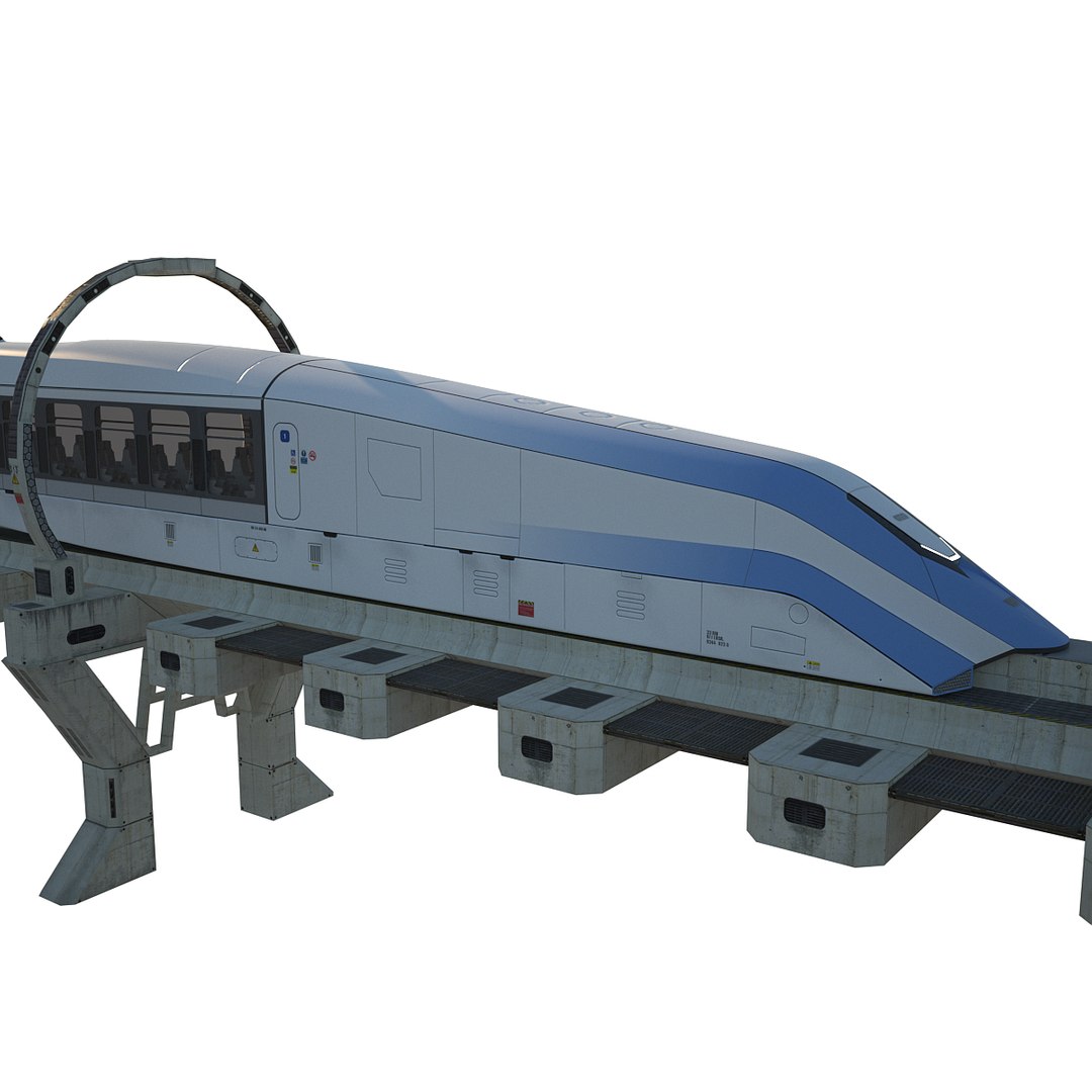 Fast Train Model - TurboSquid 1200801