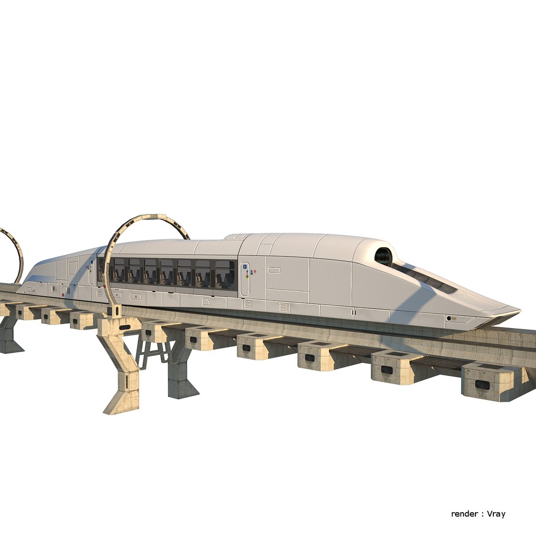 Fast Train Model - TurboSquid 1200801