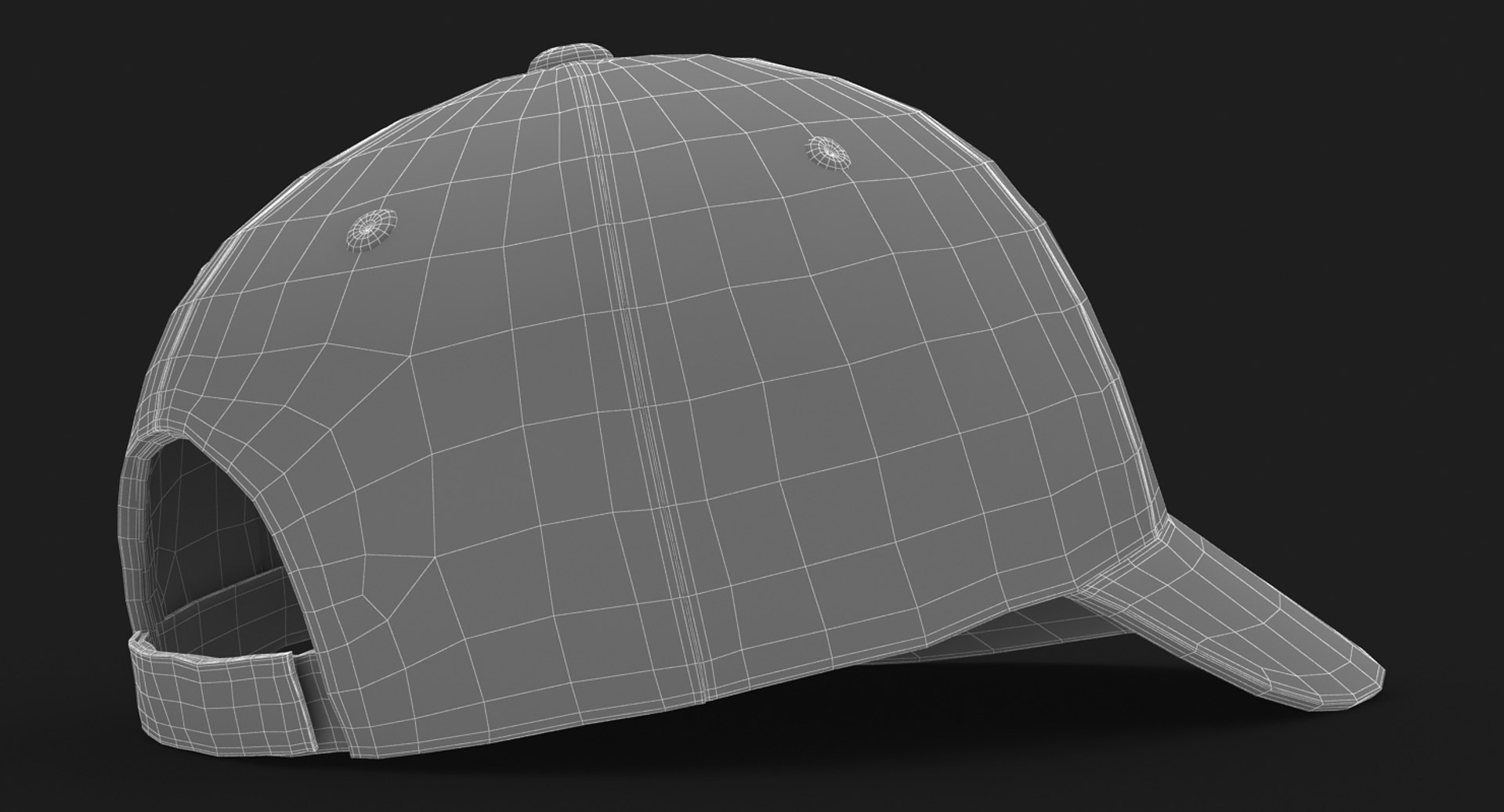 Baseball hat dark red 3D model - TurboSquid 1180099