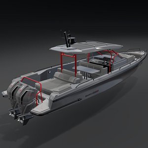 Brabus Shadow 1000 Sun Top 3D Rendering PBR AXOPAR 3D model
