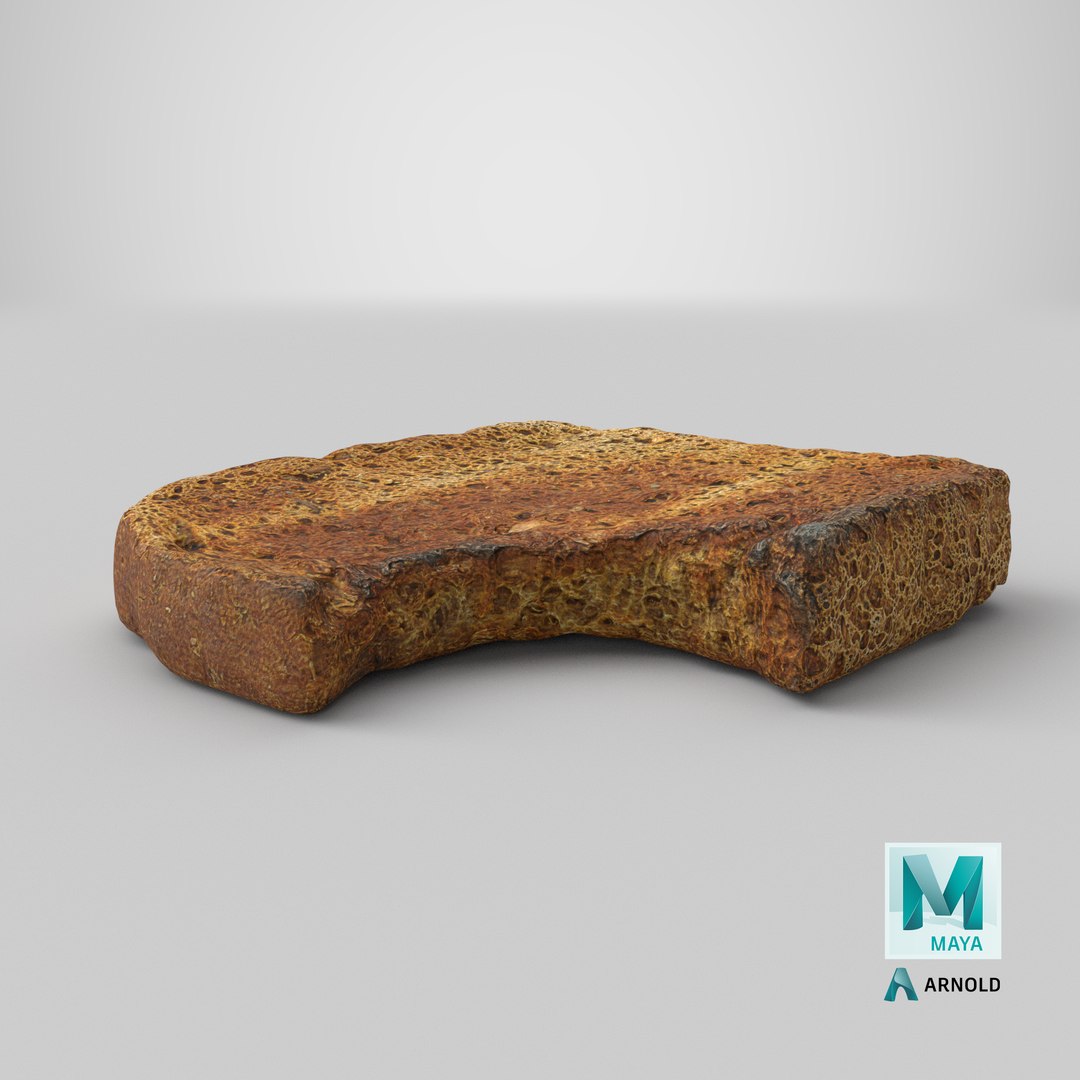 Bread Toast Dark 01 Bitten 3D model https://p.turbosquid.com/ts-thumb/pA/5Dsz7E/dh/stemcell_maya_arnold_render/png/1685943631/1920x1080/fit_q87/85024f2f01efdb68fbcb1037371cfb42af8131c1/stemcell_maya_arnold_render.jpg