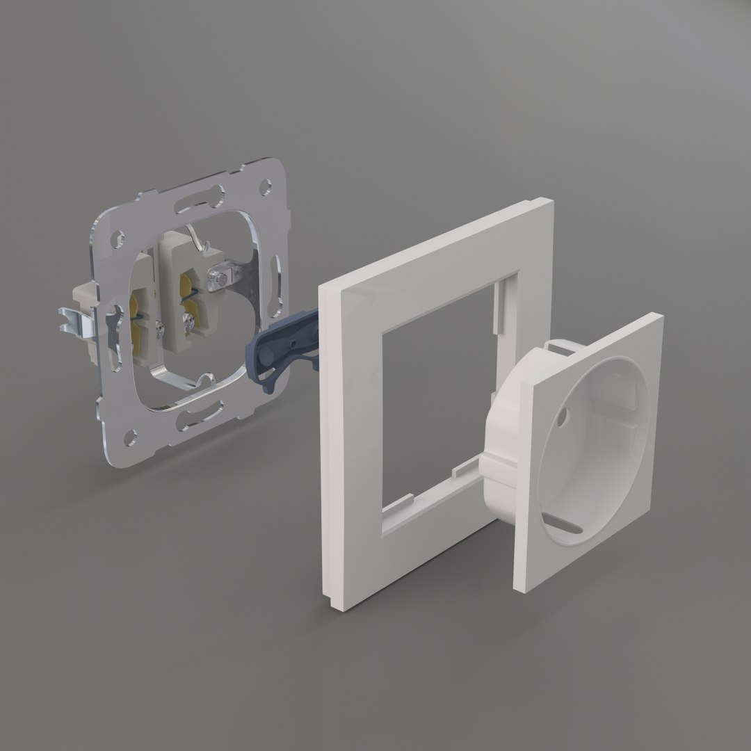 Plug Socket 3d Model