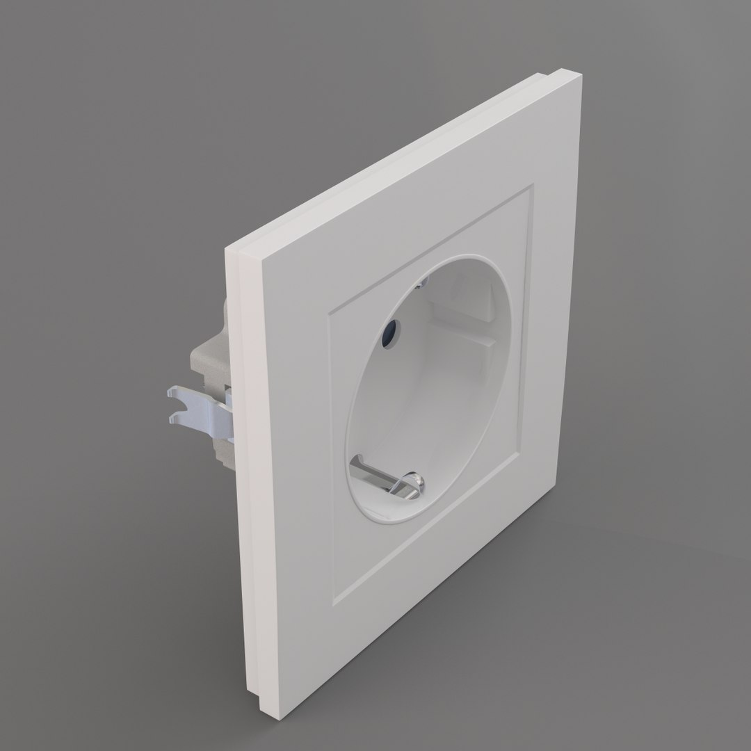 Plug Socket 3d Model