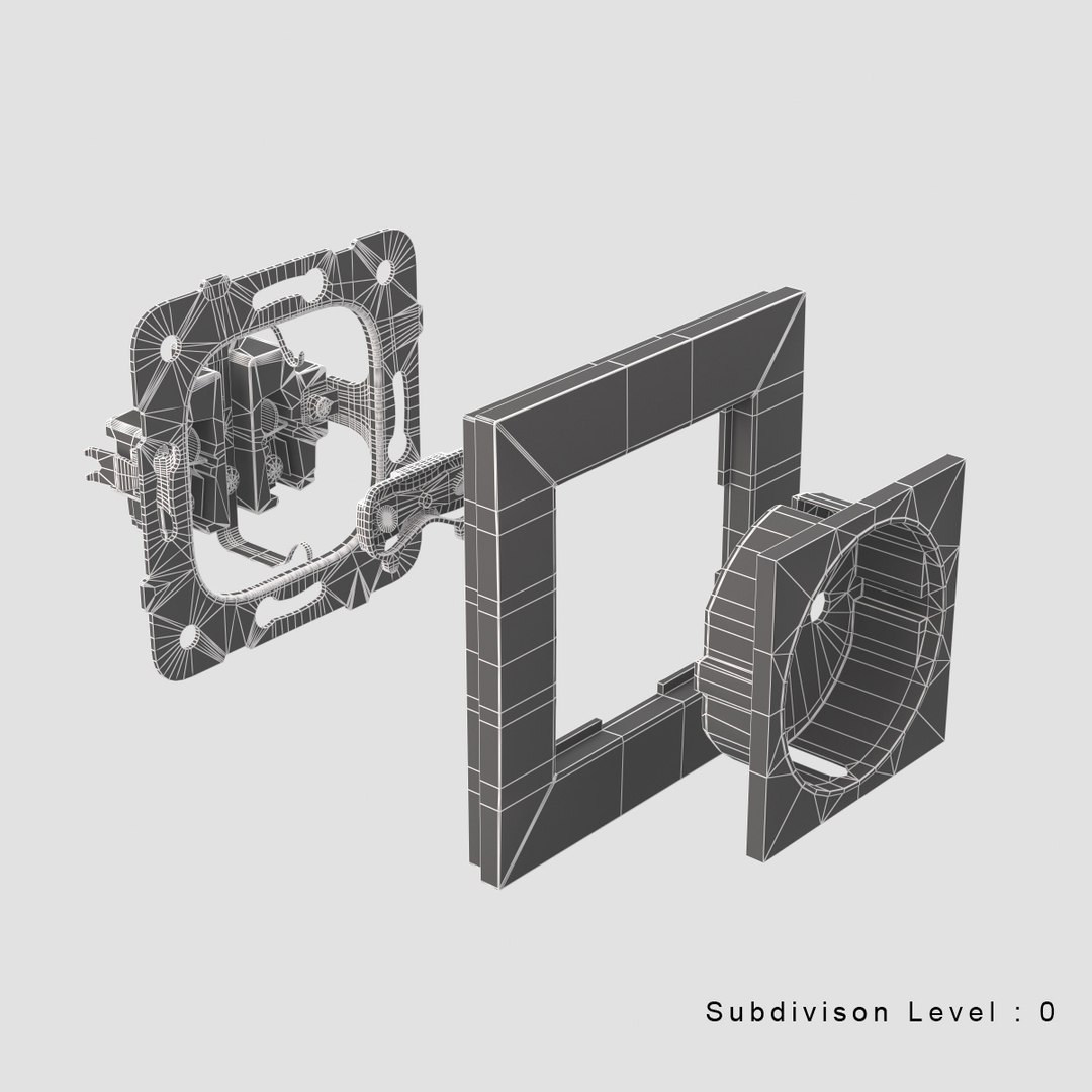 Plug Socket 3d Model