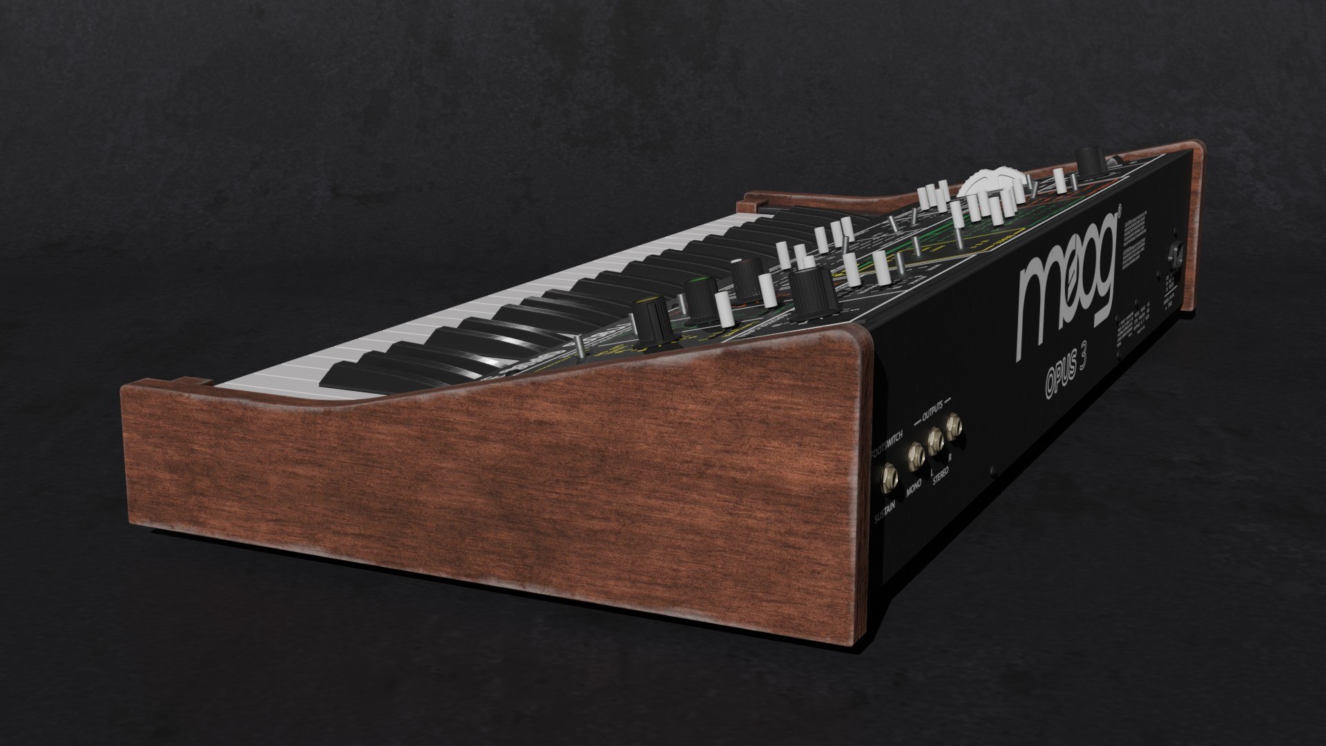 Synthesizer Moog Opus 3 3D model https://p.turbosquid.com/ts-thumb/pA/BMowt3/Qa/droite/jpg/1746949326/1920x1080/fit_q87/3ef78c0b238e05e6ccf80638d981badcc88f9ee2/droite.jpg