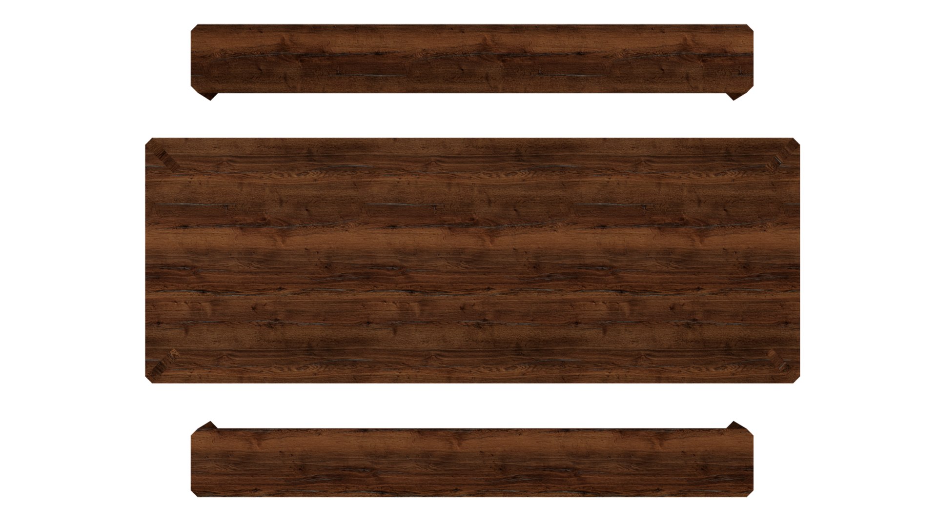 3D Model Rustic Dining Table - TurboSquid 2241019