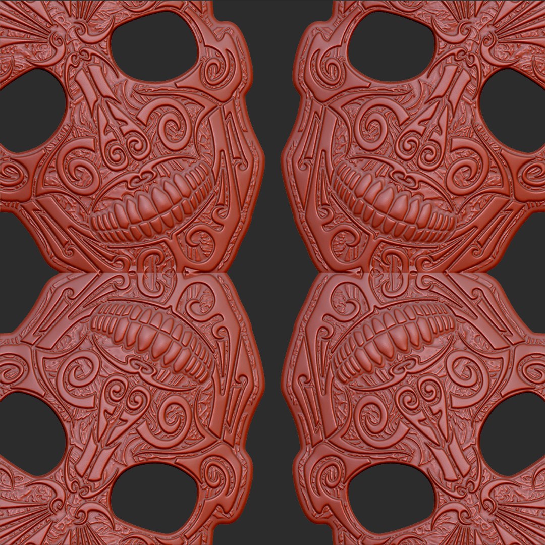 Mask 001 3d Obj