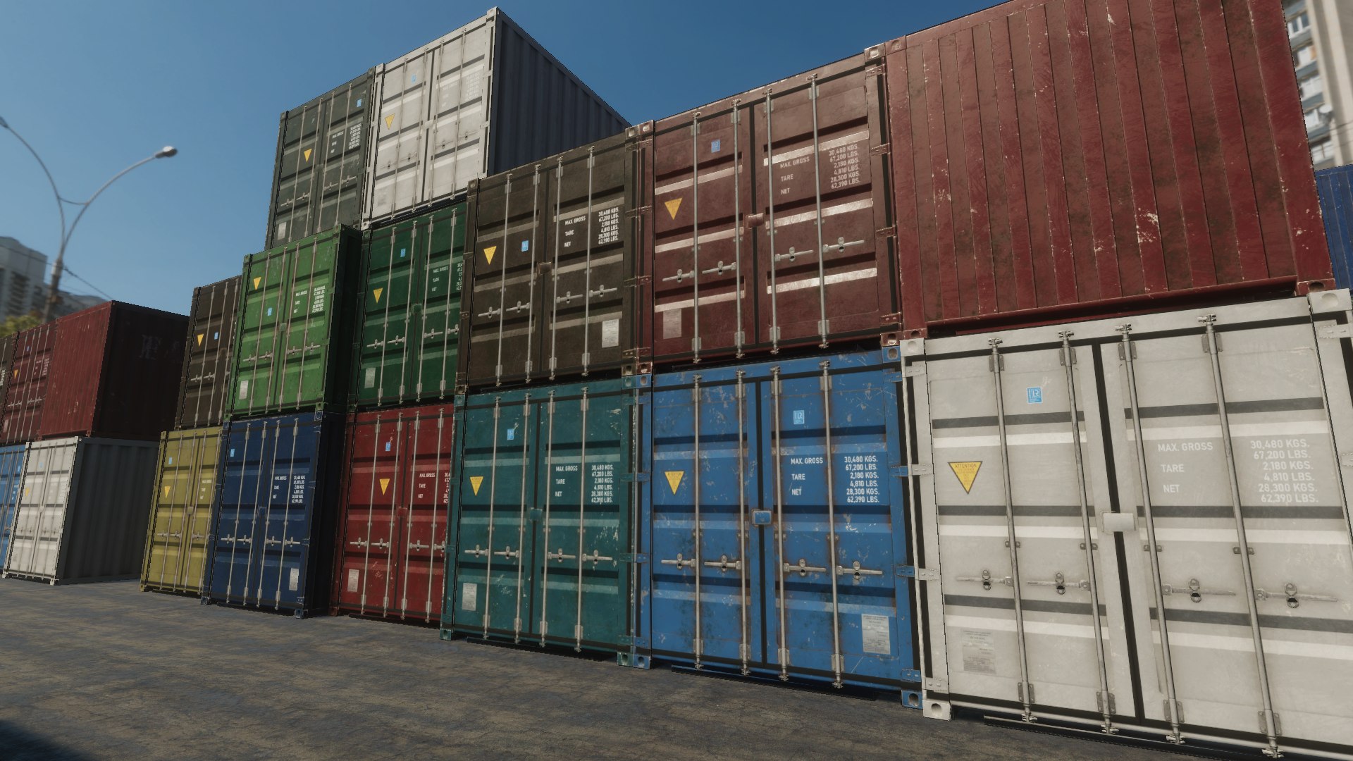 Container Collection HQ 3D Model - TurboSquid 2081882