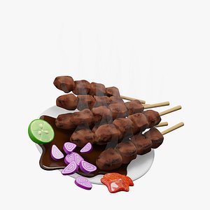 3D Satay  Sate