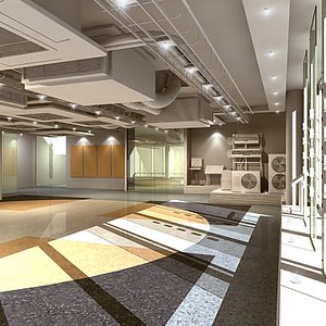 3d interior shell model