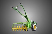 HAND TRACTOR ROTO PUDDLER BLADE CULTIVATOR TWO WHEEL RUBBER TIRE