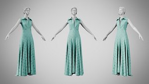 3D model Dress 55 Tradewind
