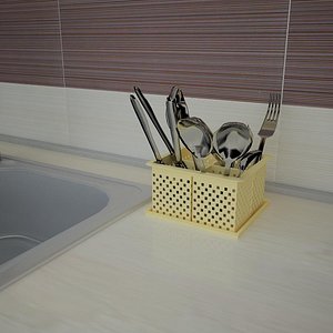 Cutlery dryer 1 with accessories