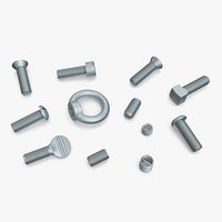 Zinc Steel Screw Kit