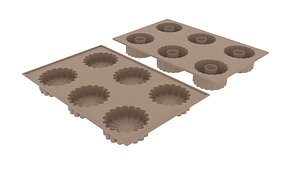 Rubber Baking Molds model