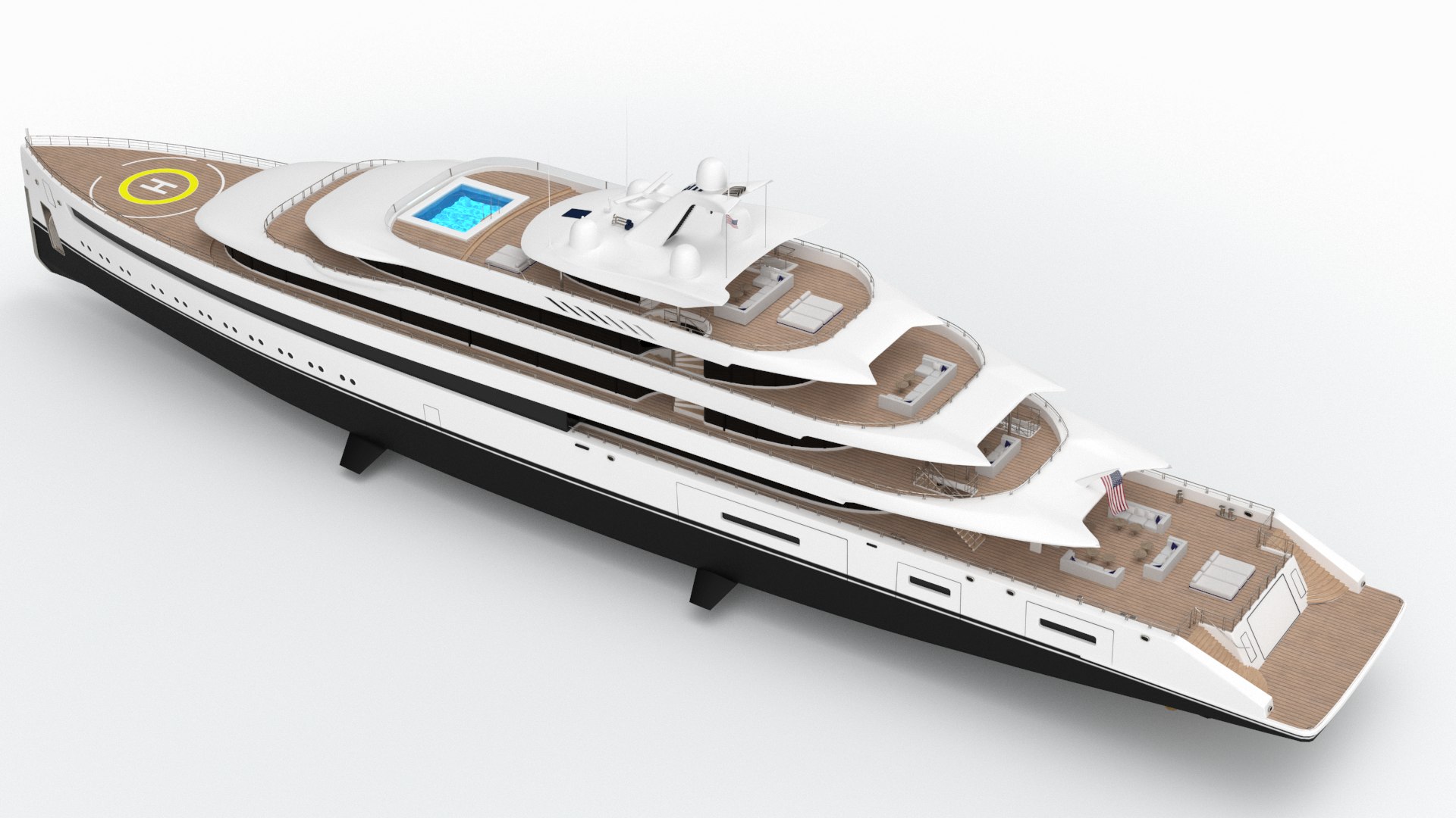 Cologne Yacht Dynamic Simulation 3D Model - TurboSquid 2224019