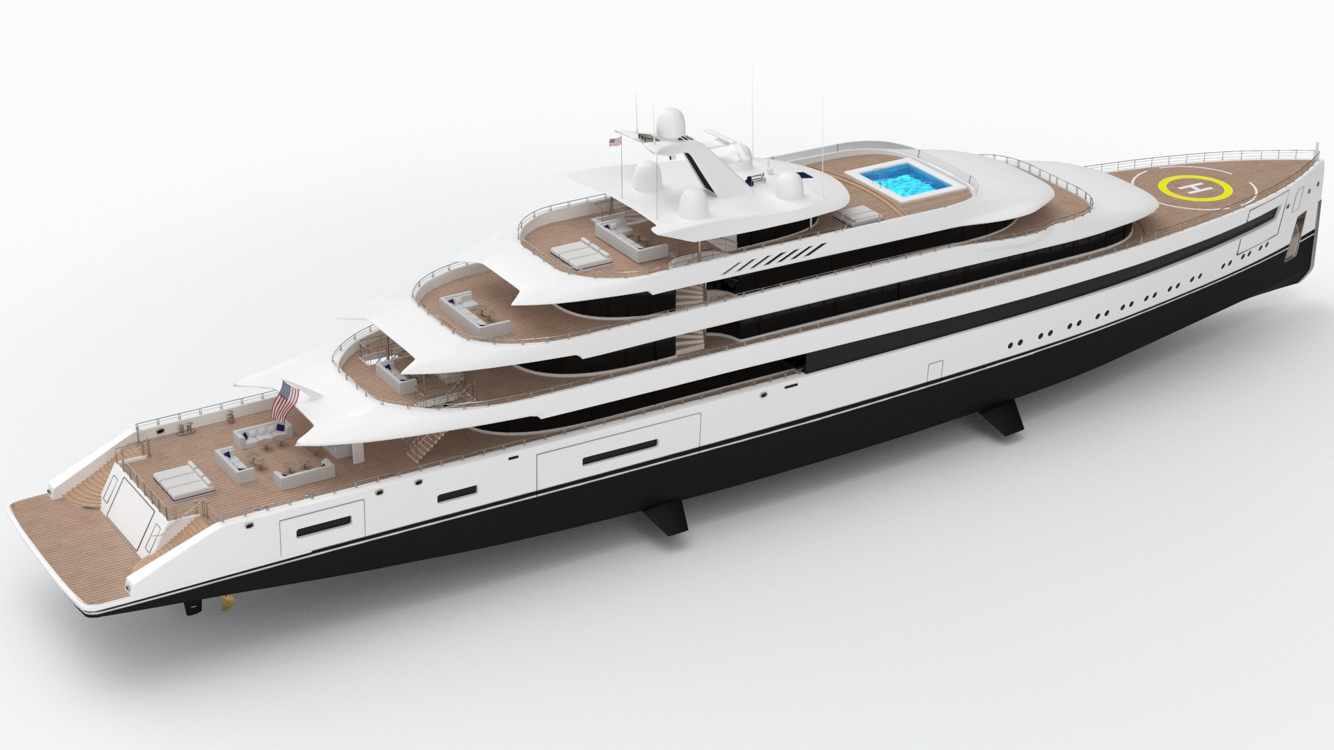 Cologne Yacht Dynamic Simulation 3D Model - TurboSquid 2224019