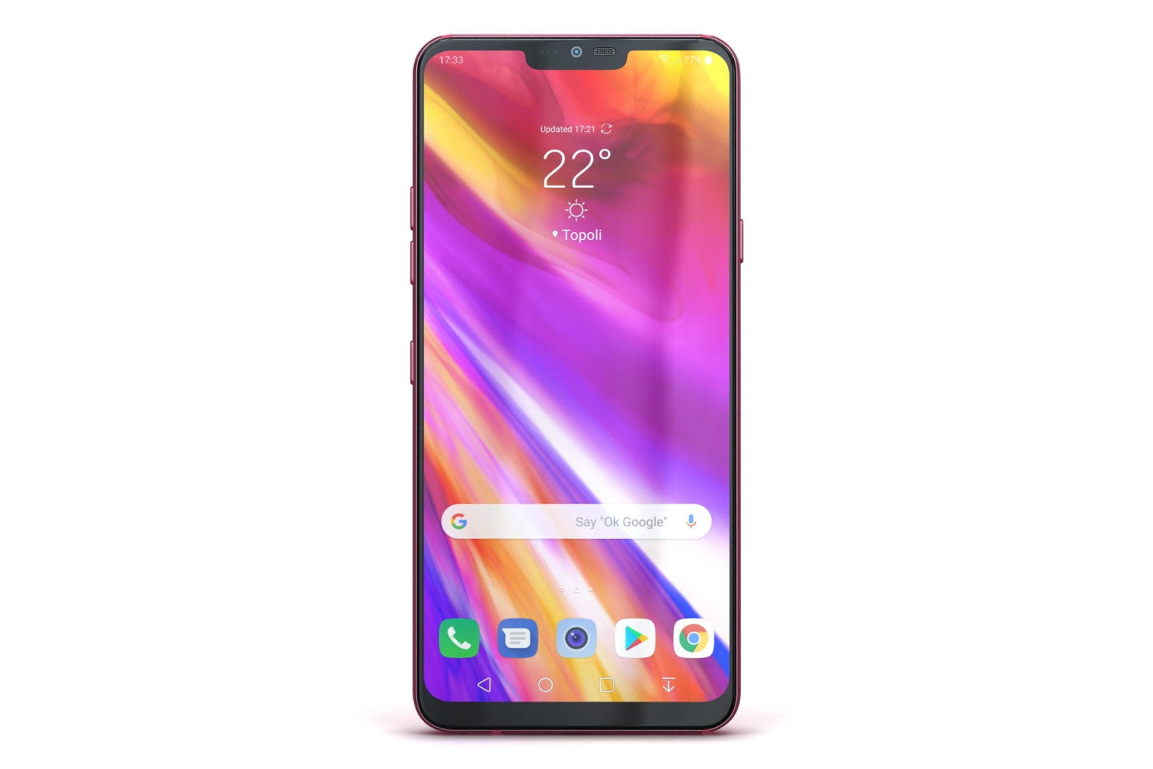 3D Lg G7 Thinq Raspberry - TurboSquid 1342965