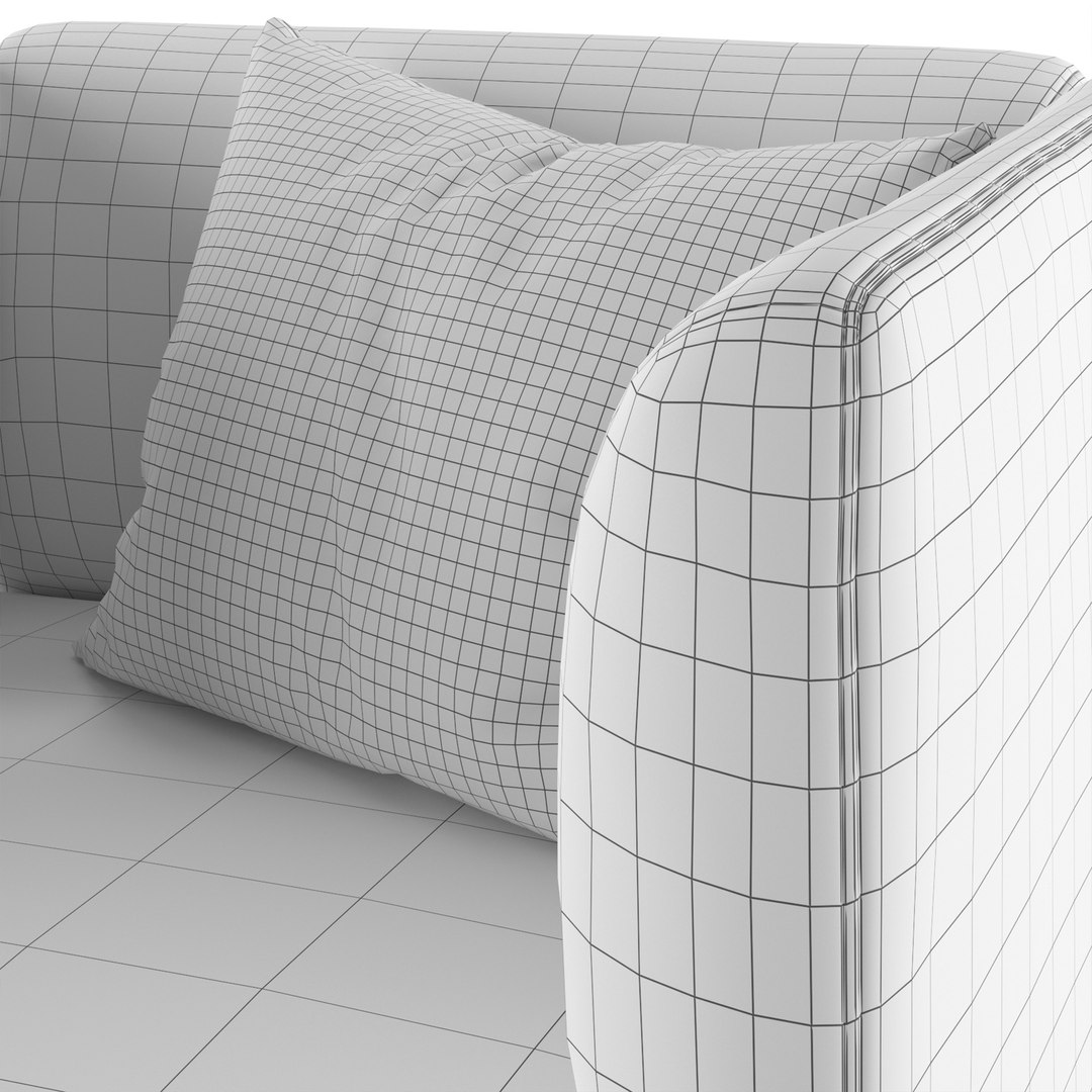 3D Lillehem Armchair TurboSquid 2292849