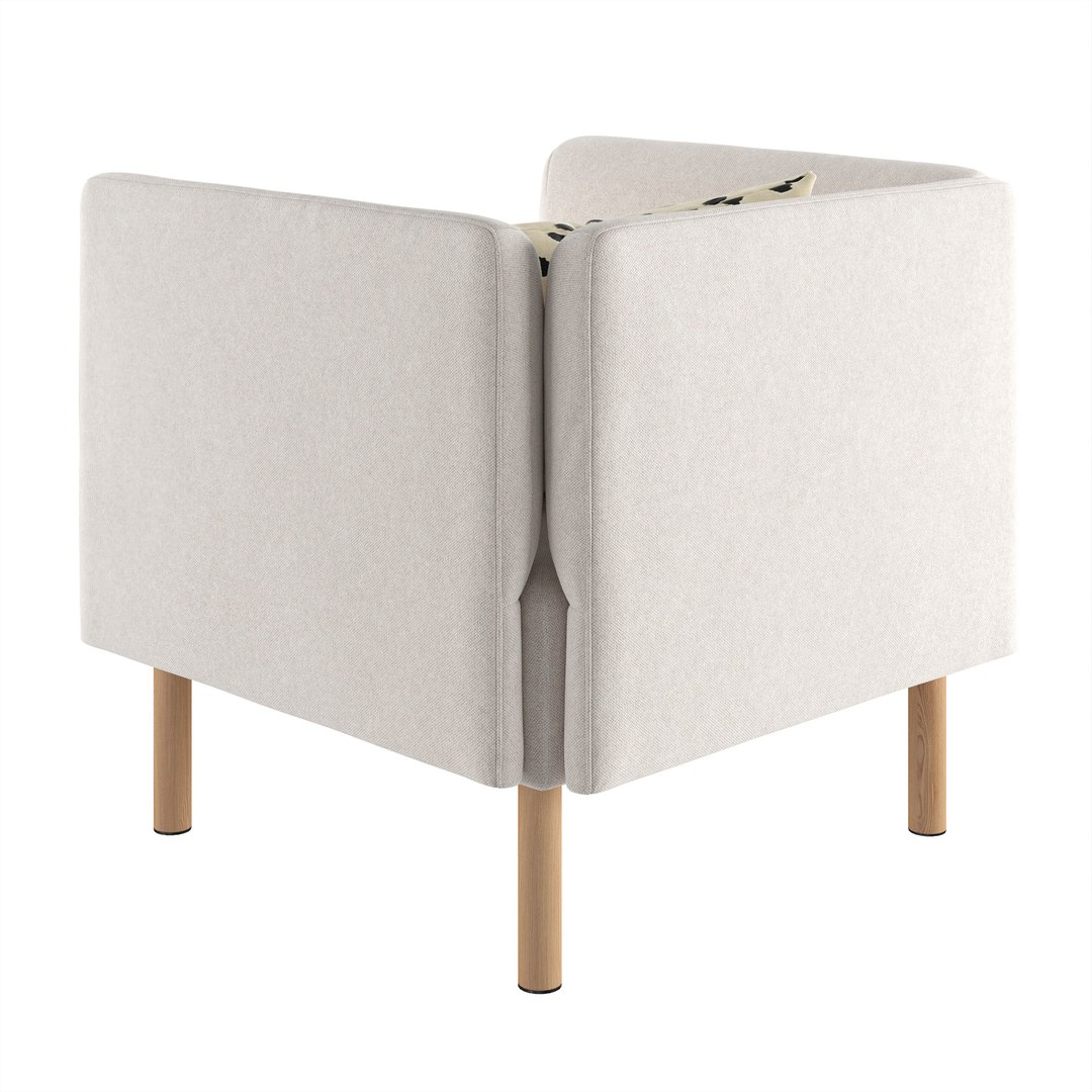 3D Lillehem Armchair TurboSquid 2292849