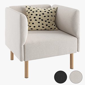 3D Lillehem Armchair