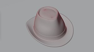 Chevalier  hat 3D model